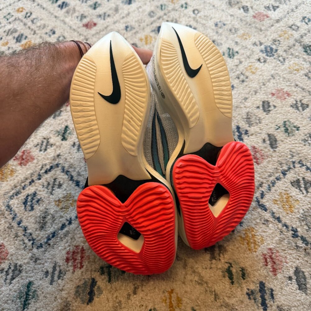 Rare Nike Air Zoom Vaporfly Next - Custom Watermelon Nike By You Color - Picture 3 of 9